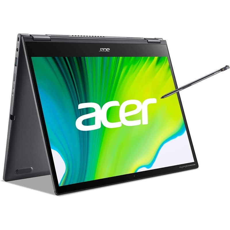 Acer 宏碁 Spin 5 EVO (SP513-55N-72ER) 可变形笔记本电脑13英寸Windows 11 - QHDIPS 触摸屏,英特尔酷睿 i7-1165G7,16 GB LPDDR4X 内存,1 TB M.2 PC