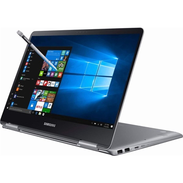 Samsung 三星 Notebook 9Pro NP940X5N-X01US 15英寸FHD 2合1触摸屏笔记本电脑,第八代英特尔四核i7-8550U,最高4GHz,16GB DDR4,256GB SSD 背光键盘,Windows 10